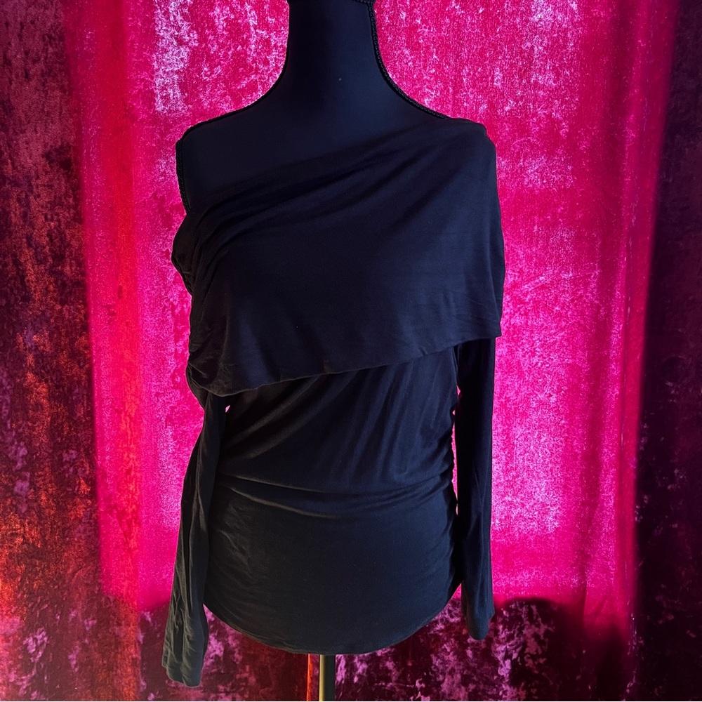Off Shoulder Long-Sleeve Top